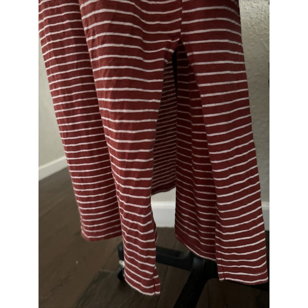 Old Navy Women’s Sz XL Maxi Tank Dress Striped Summer Tie Casual Cotton Pull On - Picture 9 of 12